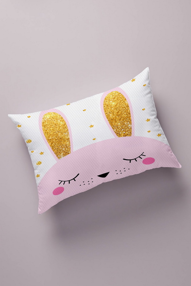 Decorative Bead Quilted Surface Pillow Case (50x70cm) 181