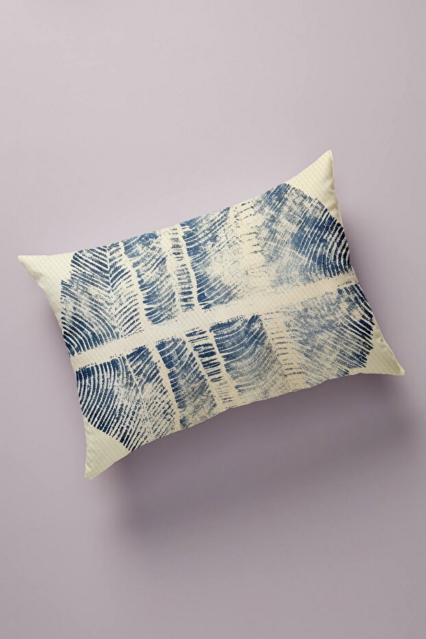 Decorative Bead Quilted Surface Pillow Case (50x70cm) 428