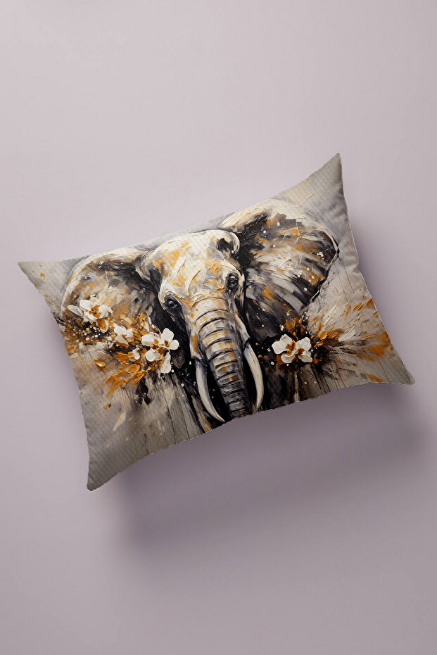 Decorative Bead Quilted Surface Pillow Case (50x70cm) 411