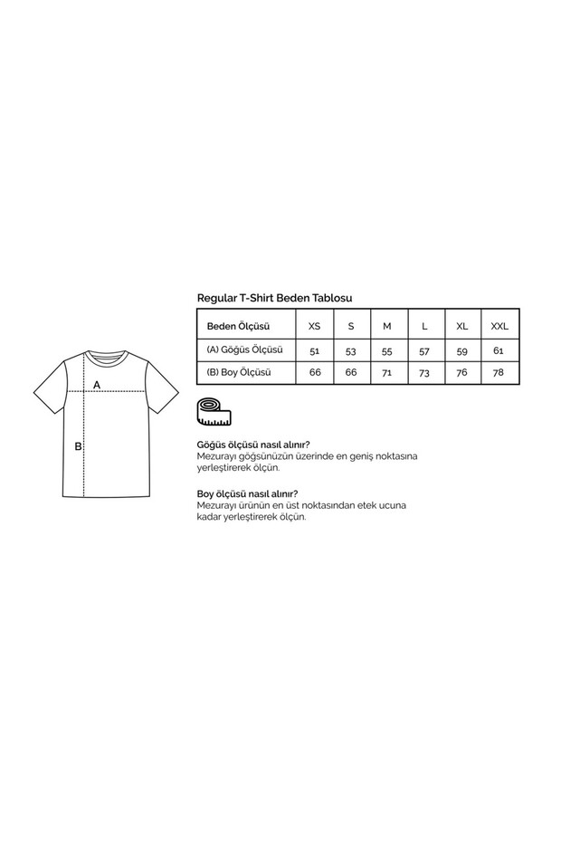 Мъжка тениска Basic Regular - Черна - 4