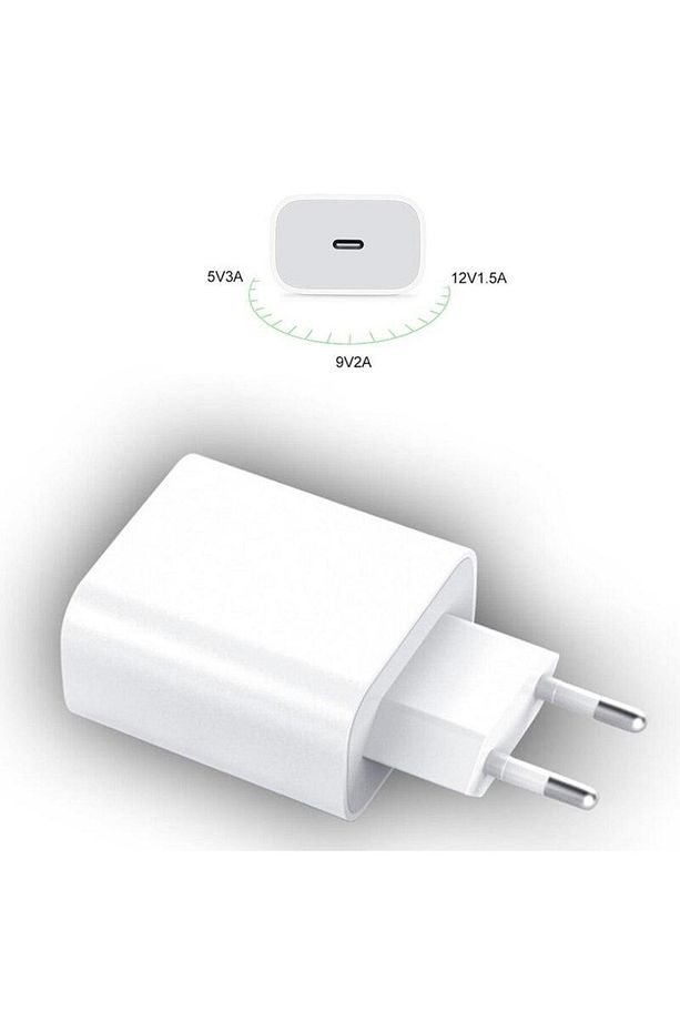 Iphone Tüm Serilere Uyumlu 12/13/14/14/15/15/16/16 Pro Max Uyumlu Typc Girişli Hızlı Şarj Adaptörü - 4