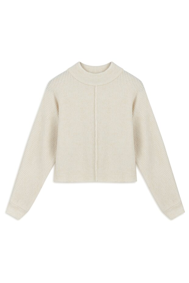 سترة ذات ياقة عالية - 6