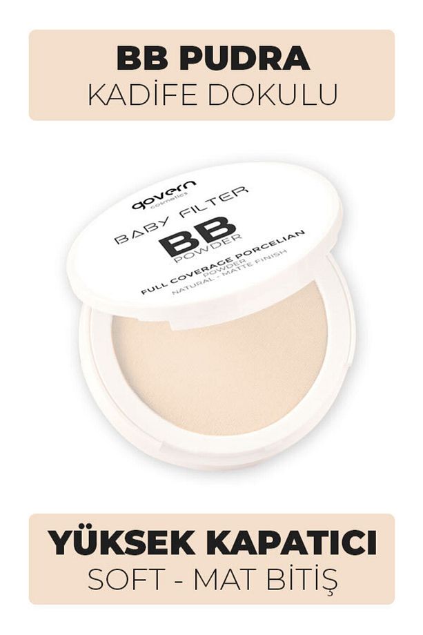 Bb Pudra Kadife Doku - Extra Yüksek Kapatıcı Formül - Renk:01 Çok Açık Beyaz - 3