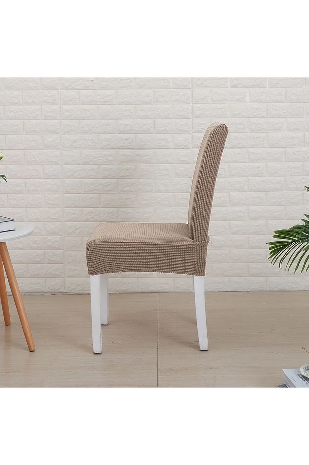 1adet Likrali Sandalye Kılıfı, Sandalye Örtüsü - 3