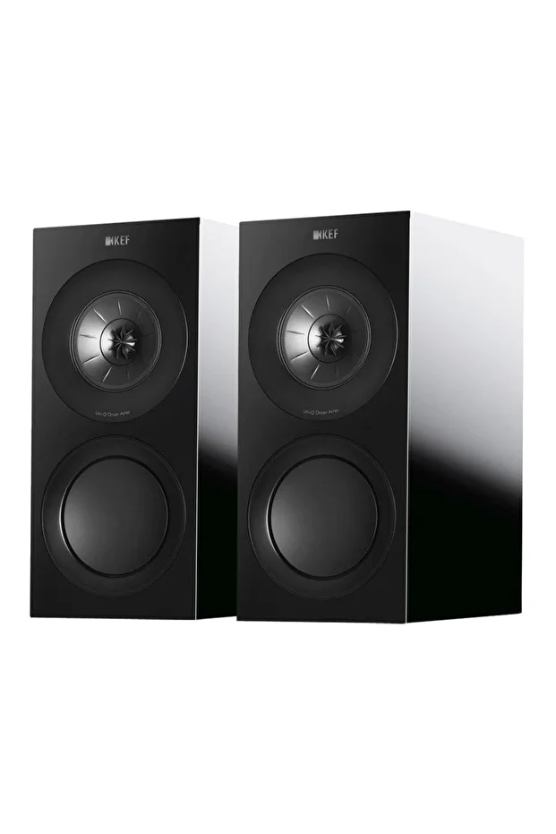 R3 Meta Raf Tipi Hi-fi Pasif Hoparlör - Çift - Parlak Siyah - 1