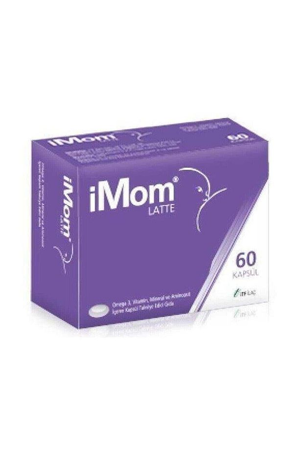 Imom Latte Omega 3 60 Kapsül - 1