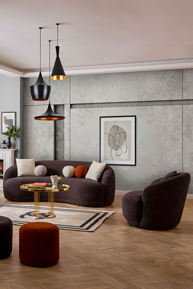 Elips Koltuk Takımı 3+1 - 2