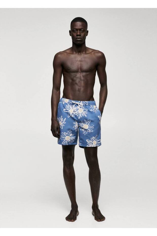 Çiçek desenli mayo - 8