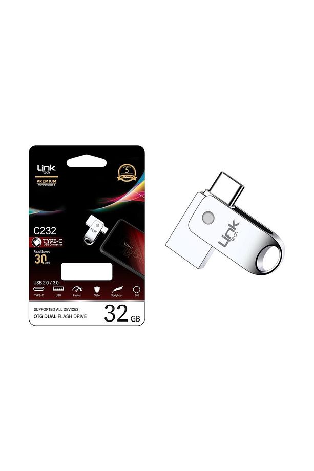 C232 Premium 32gb Type-c Otg Dual 30mb/s Usb Bellek - 1