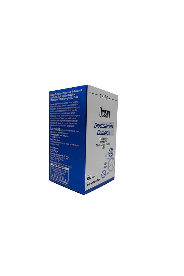 Orzax Glucosamine Complex Glukozamin Kondrotin Tip 2 Kollajen Peptit Msm - 3