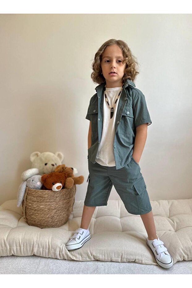 Boy's Set - Yigit Boutique Parachute Fabric
