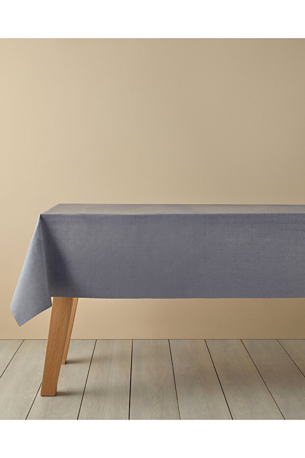 Intense Pvc Tablecloth 140X200 cm Gray