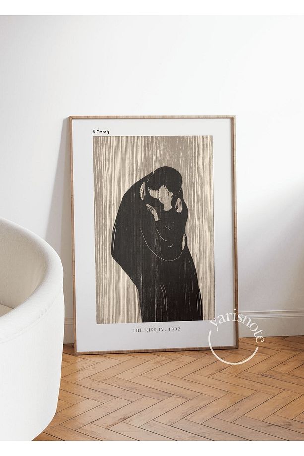 Edvard Munch Çerçevesiz Poster - 3