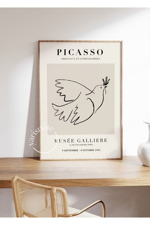 Pablo Picasso Çerçevesiz Poster - 2