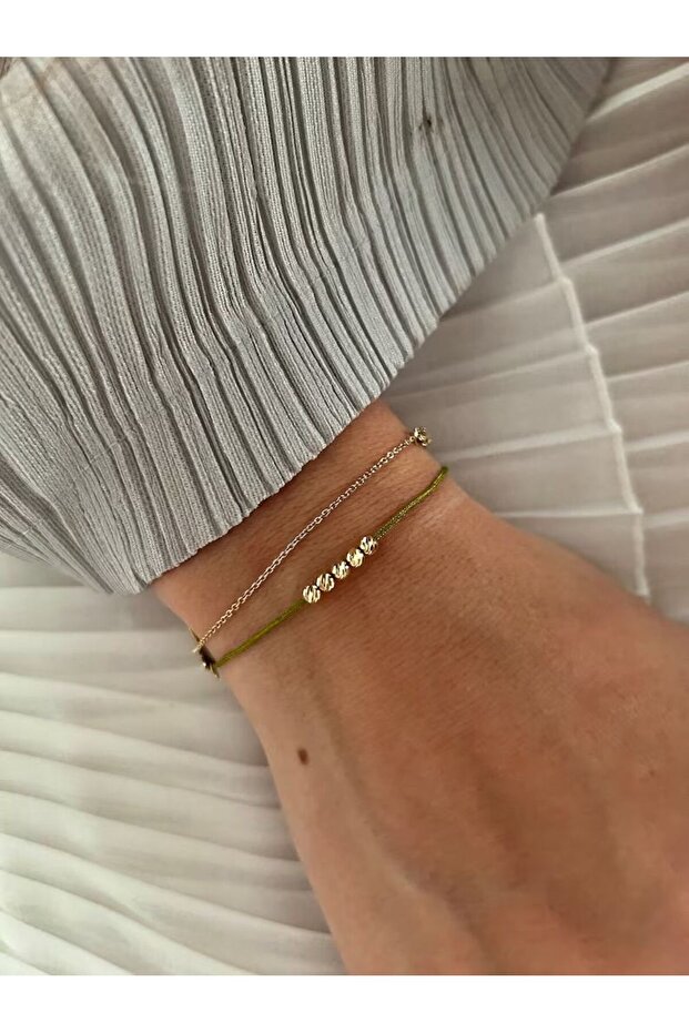 Green Dorica Rope Bracelet