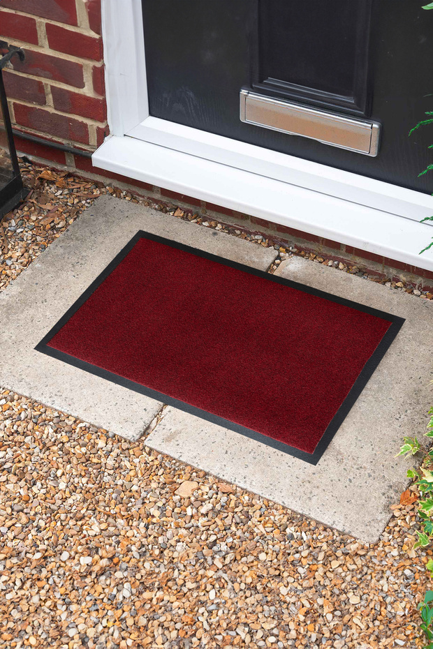 Dehumidifier Dust Collector Mat, Dehumidifier Door Front Mat, Claret Red Door Front Mat