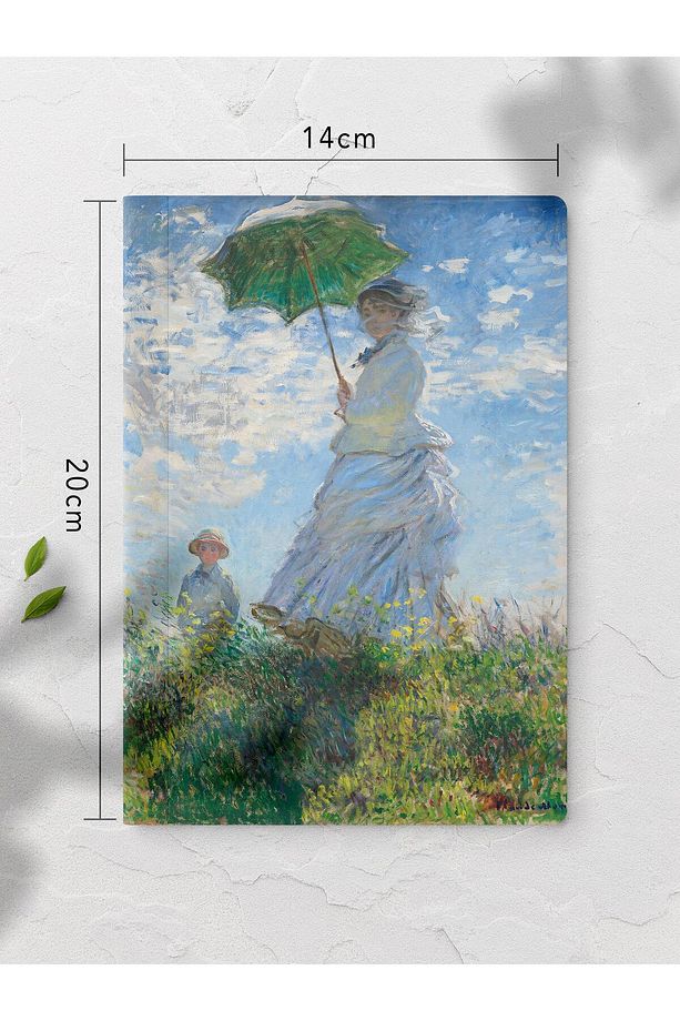 Çizgisiz Defter, Modern Sanat Temalı Notebook 4 Adet, Not Defteri, 64 Sayfa 14*21cm - 4