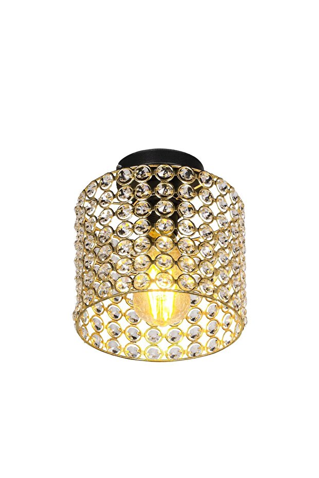 حامل سقف ذهبي فردي من Deha كبير - 4