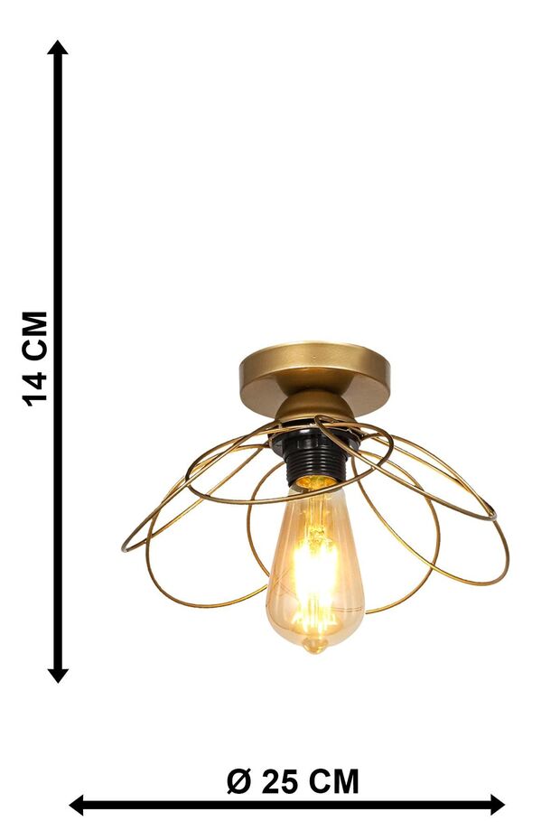 Mango Tekli Eskitme Tavan Montaj Avize - 6