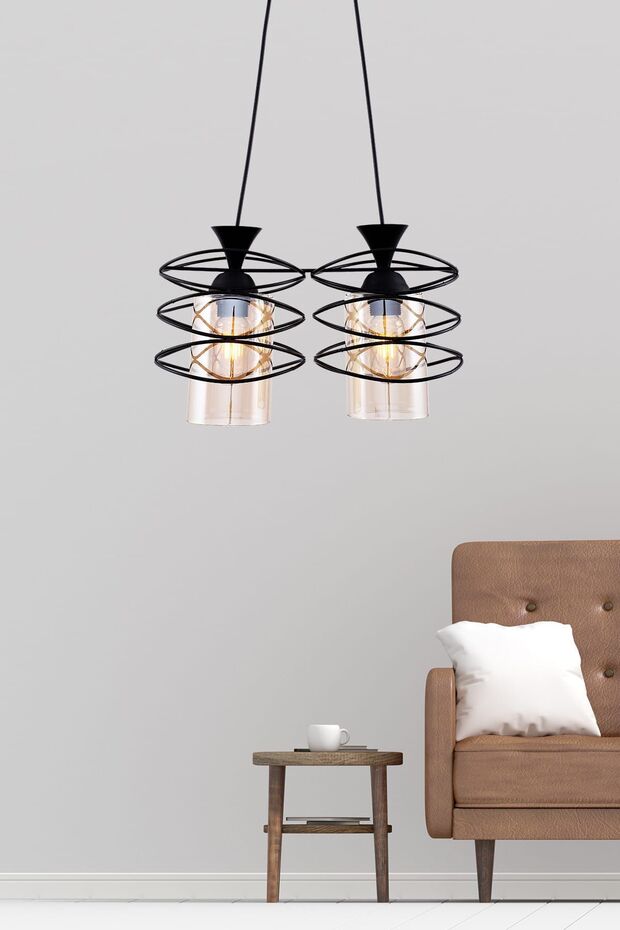 Fiber 2'li Avize - 1