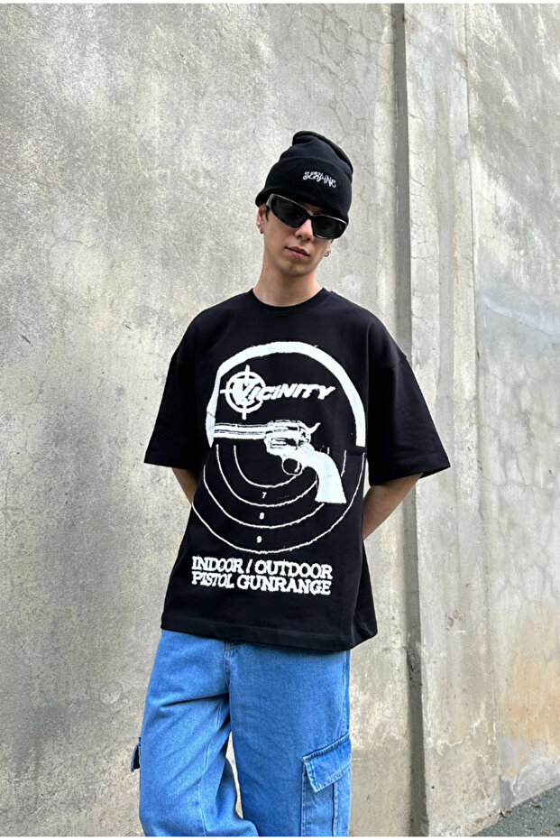 Μπλουζάκι Vicinity Weapon Μαύρο Oversize - 4