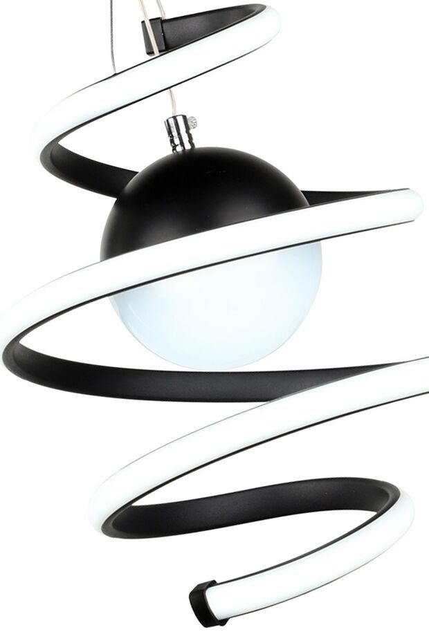 Direl Ledli Avize Siyah - 4