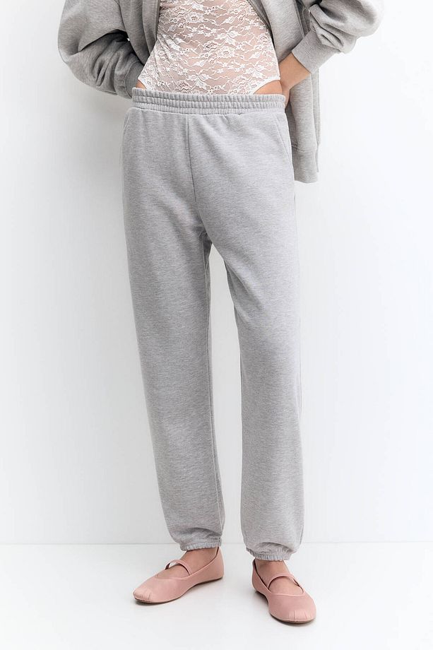 Basic jogging fit pantolon - 1