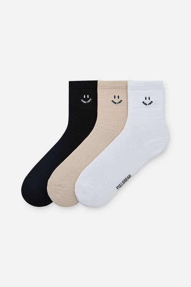 3’lü “Good Vibes” çorap seti - 1