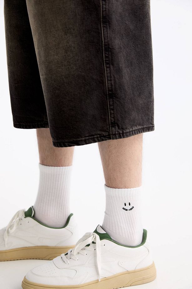 3’lü “Good Vibes” çorap seti - 4