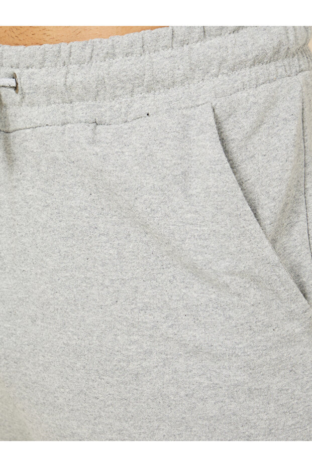 بنطال رياضي ذو قصة مستقيمة ومفتوح - 3