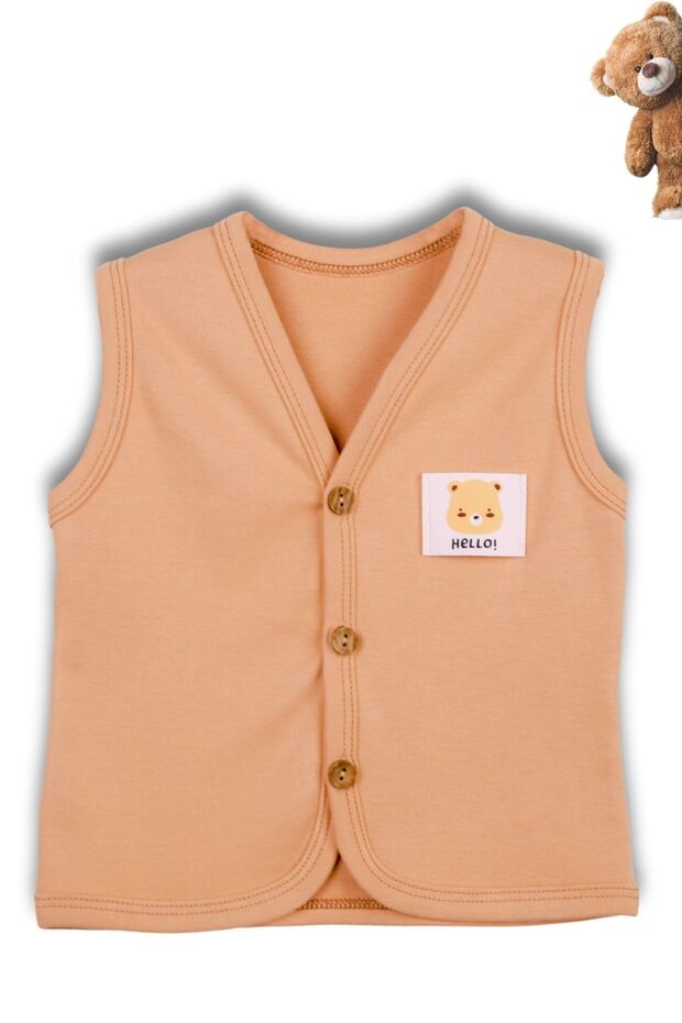 Unisex Baby Vest - 100% Organic Cotton, Soft Texture, Seasonal