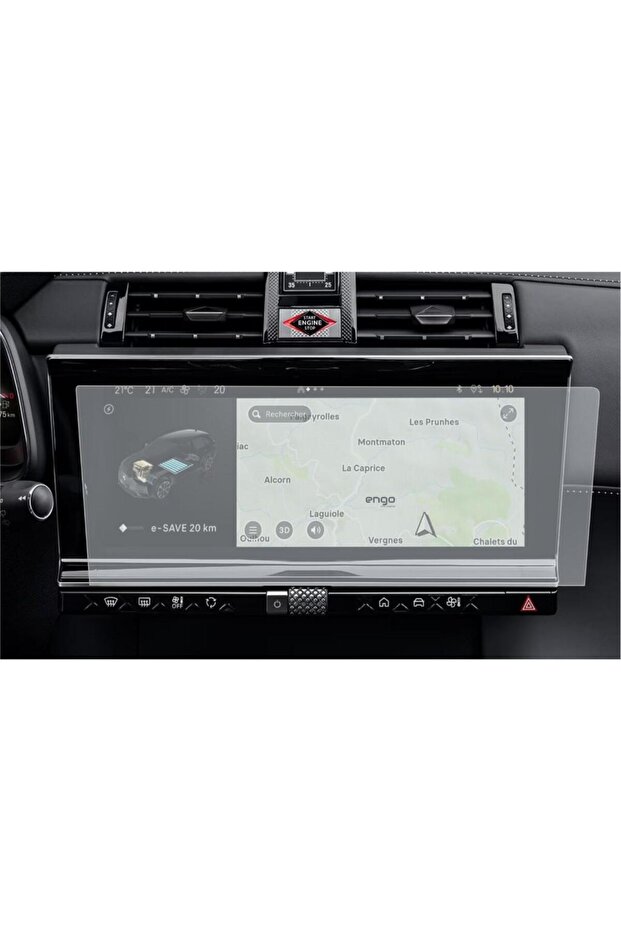 واقي شاشة شفاف غير لامع مقاس 12 بوصة من DS7 - 1