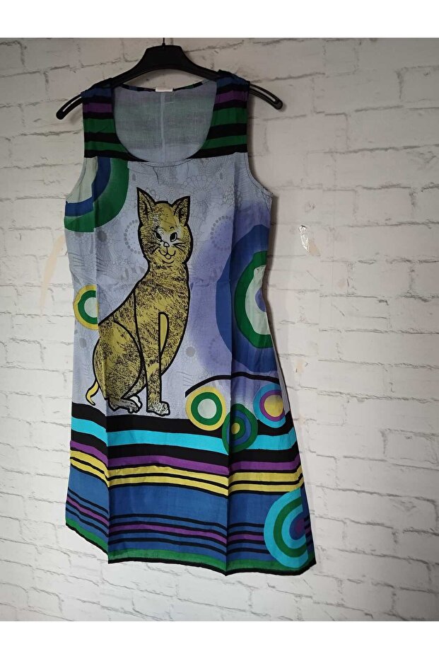 فستان صيفي أصلي بنمط قطة - 5