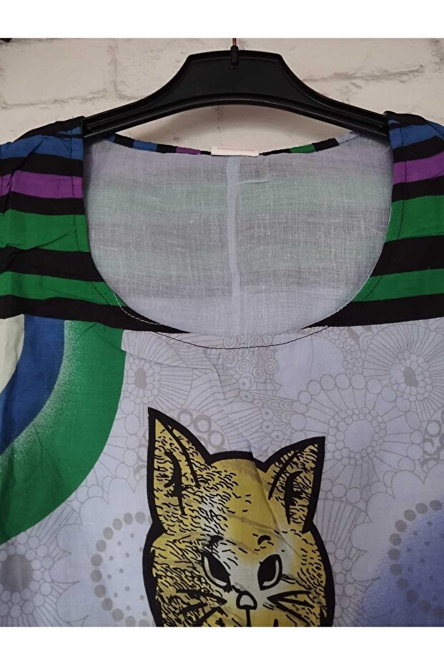 فستان صيفي أصلي بنمط قطة - 7