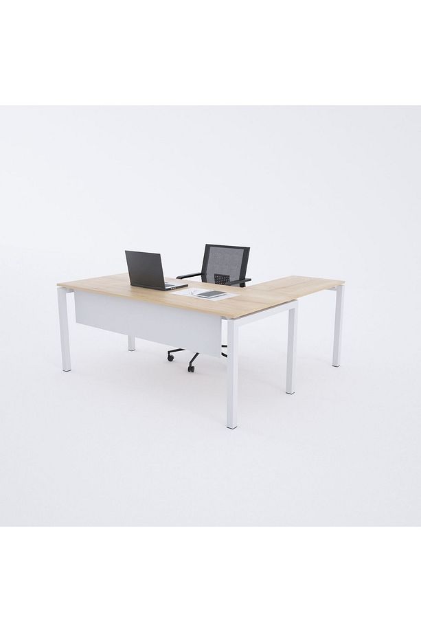 Cube 40 L Etajerli Çalışma Masası 160 cm - 1