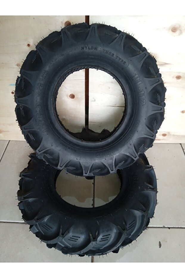 BL 112 Çapa Makinesi ve Römork İçin 400x8 Dış Lastik 2 Adet / 2024 Üretim - 4