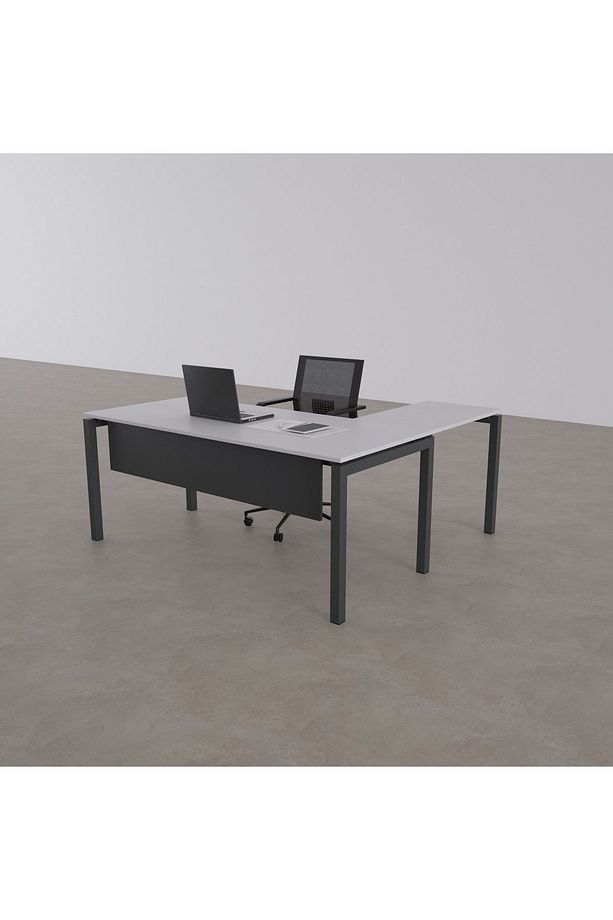 Cube 40 L Etajerli Çalışma Masası 140 cm - 7