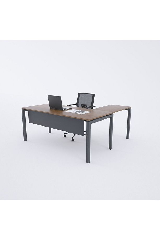 Cube 40 L Etajerli Çalışma Masası 160 cm - 1