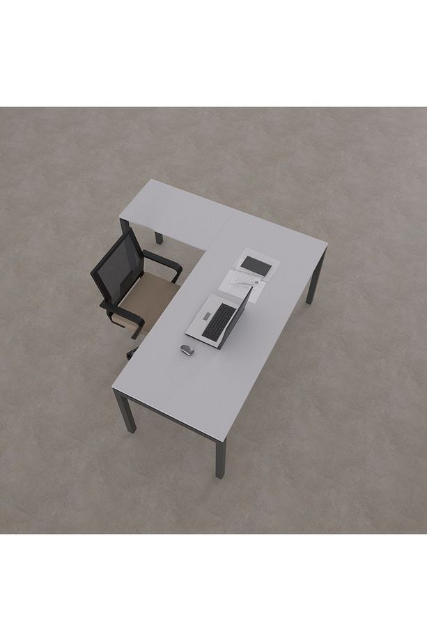 Cube 40 L Etajerli Çalışma Masası 140 cm - 6