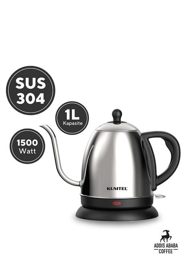 Elektrikli Kahve Demleme Su Isıtıcı Gooseneck Drip Kettle - 3