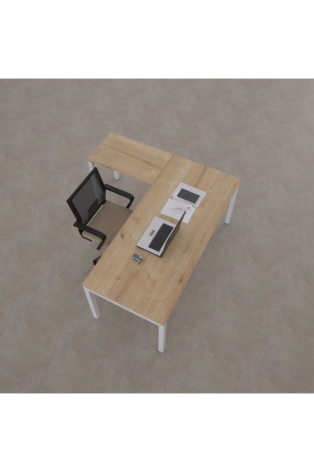 Cube 40 L Etajerli Çalışma Masası 160 cm - 6