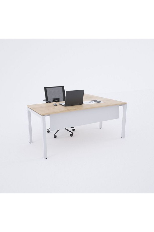 Cube 40 L Etajerli Çalışma Masası 160 cm - 4