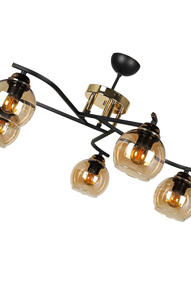 Alkan 5.li Avize Siyah - 4