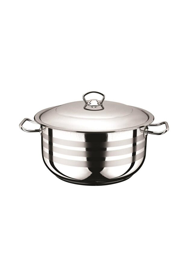 Bestinox Pot Stainless Steel 32 cm Diameter Steel Lid