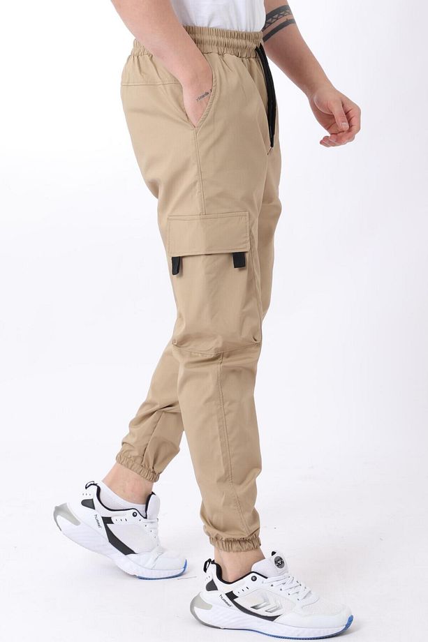 Paraşüt Kumaş Baskılı Paça Lastikli Kargo/Jogger Alt PLDP 02_0347 - 4