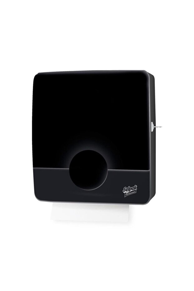 Touch Z Fold Towel Dispenser Black