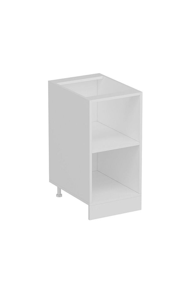 Mutfak Modül Alt 1k1r 40cm Dolap Beyaz Mebran C Antrasit - 6