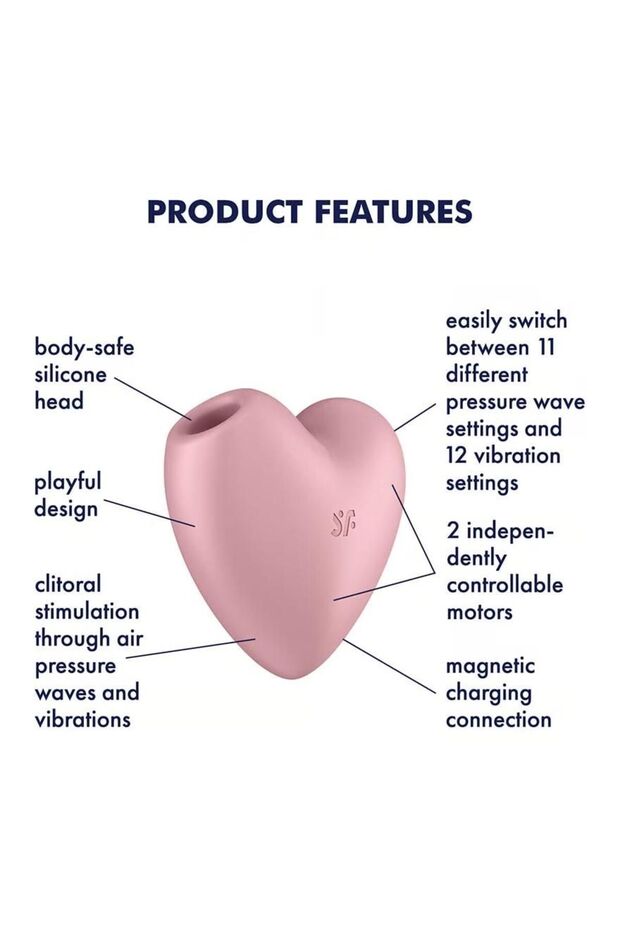 Cutie heart light red - 6