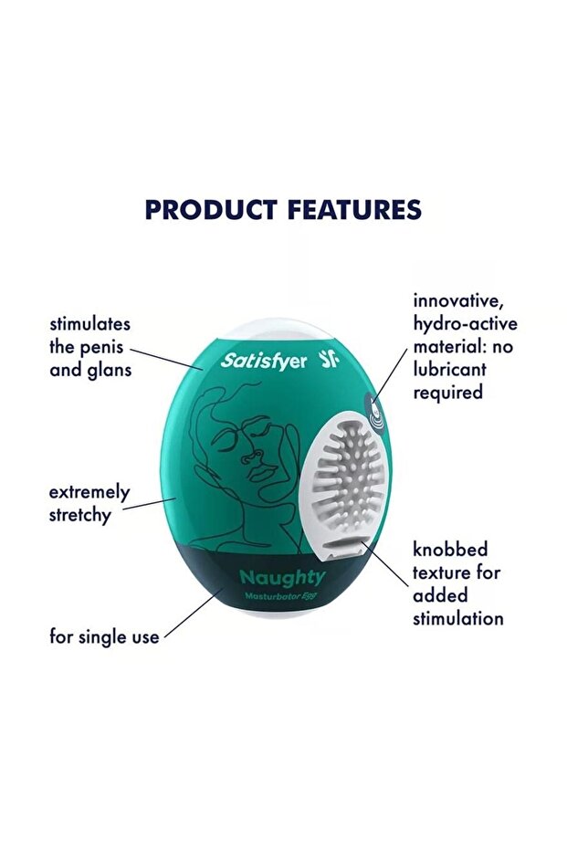Masturbator Egg - Naugty - 3