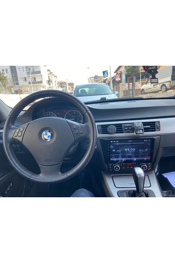 BMW E90 ANDROİD CARPLAY MULTİMEDYA 4 RAM 64 HAF. QLED AHD KAMERA - 7